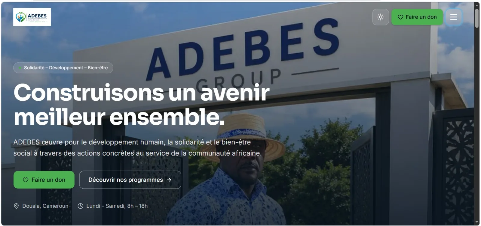 ADEBES-PLATEFORME
