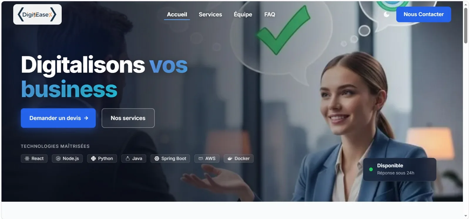 Digitease Website
